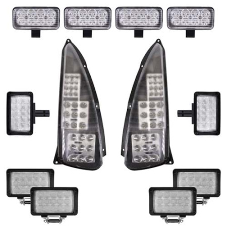 Complete LED Light Kit for New Holland T, TG Series Tractors