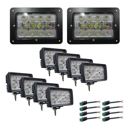 Tiger Lights Complete LED Light Kit for Case IH Steiger 4wd