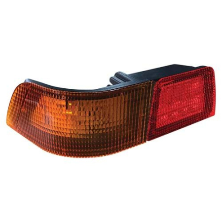 Tiger Lights Left LED Tail Light for Case IH MX Tractors, Red & Amber