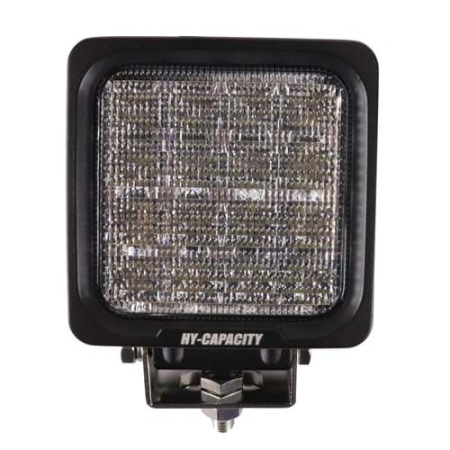 Square Flood Beam LED Light for Kubota Excavators & Tractors, 2800 Lumens